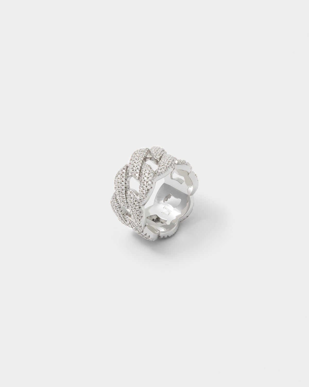 DARKAI Cuban Pavé Ring Main Picture