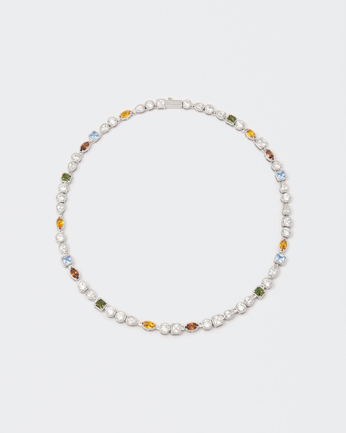 DARKAI Mixed Stones RGB Necklace Main Picture