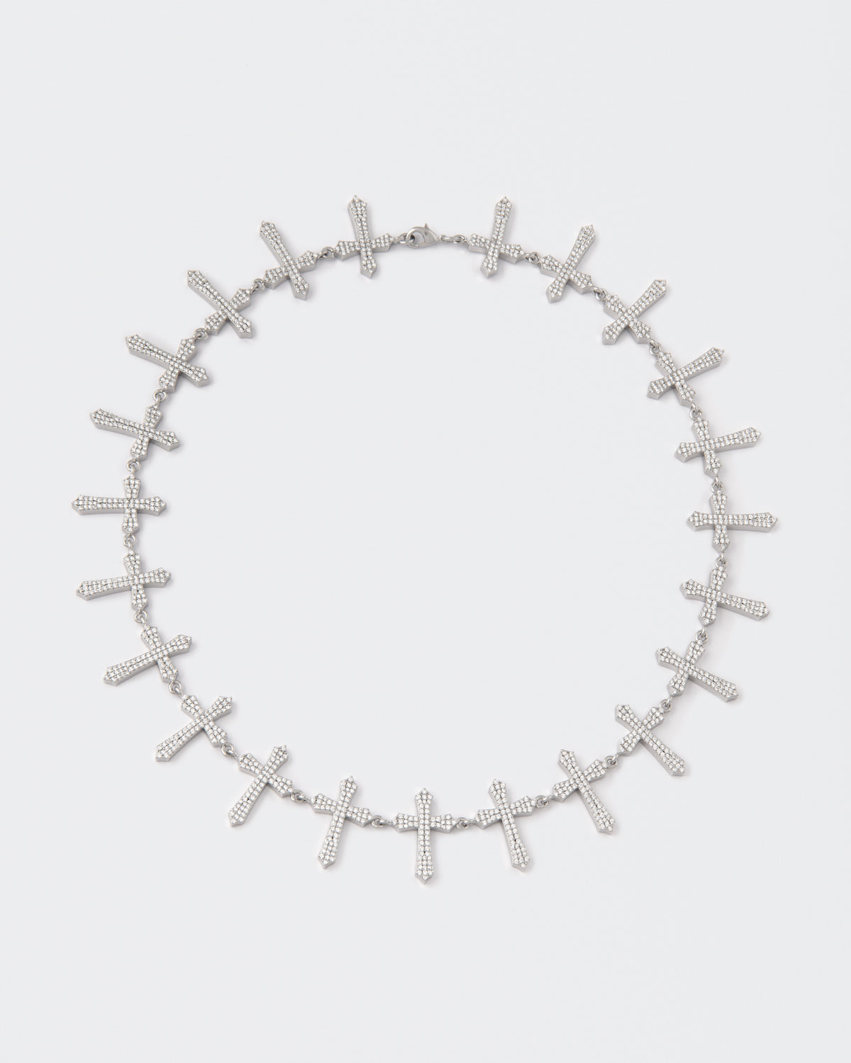 DARKAI Cross Tennis Necklace Main Picture
