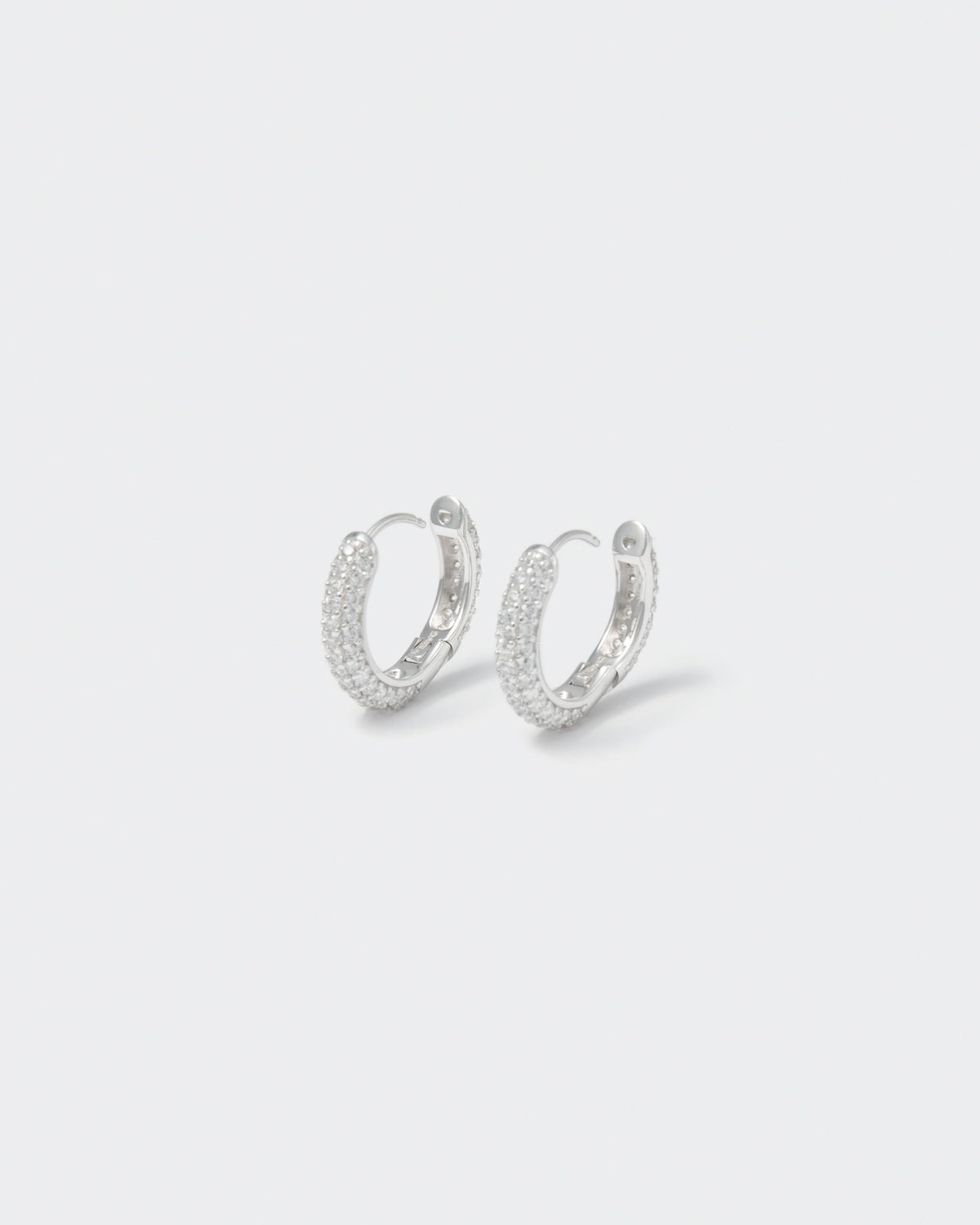 DARKAI Hoop Pavé Earrings Main Picture
