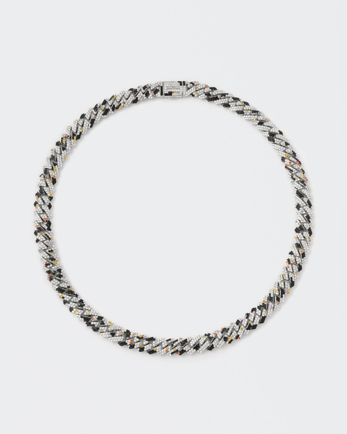 DARKAI Glitch Mini Prong Pavé Necklace Main Picture