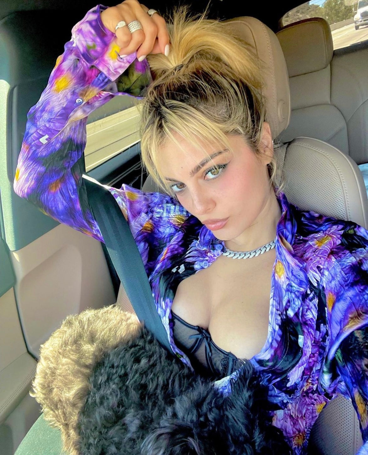 Bebe Rexha wears DARKAI