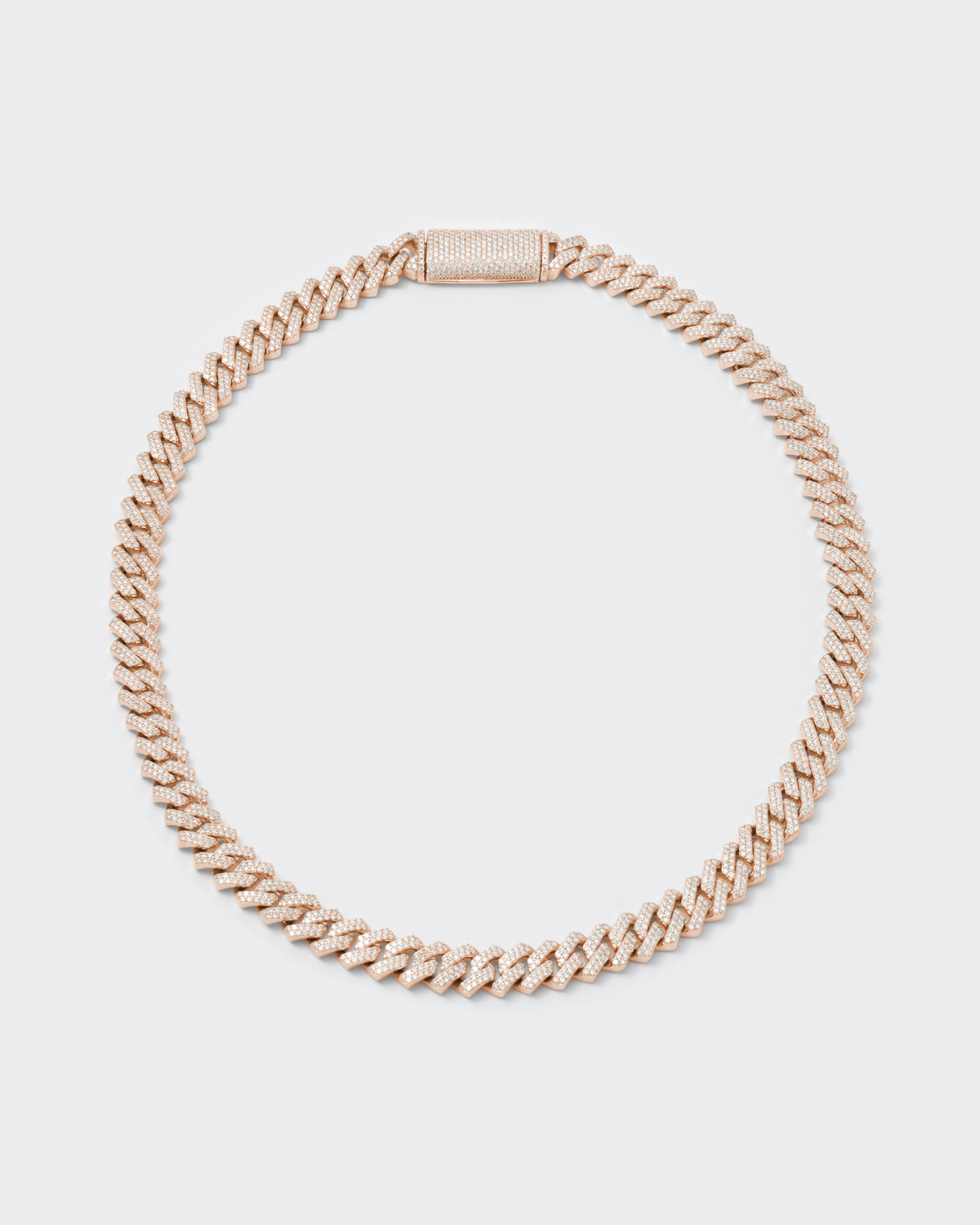 DARKAI Fine Jewelry Rose Mini Prong Pavé Necklace Picture