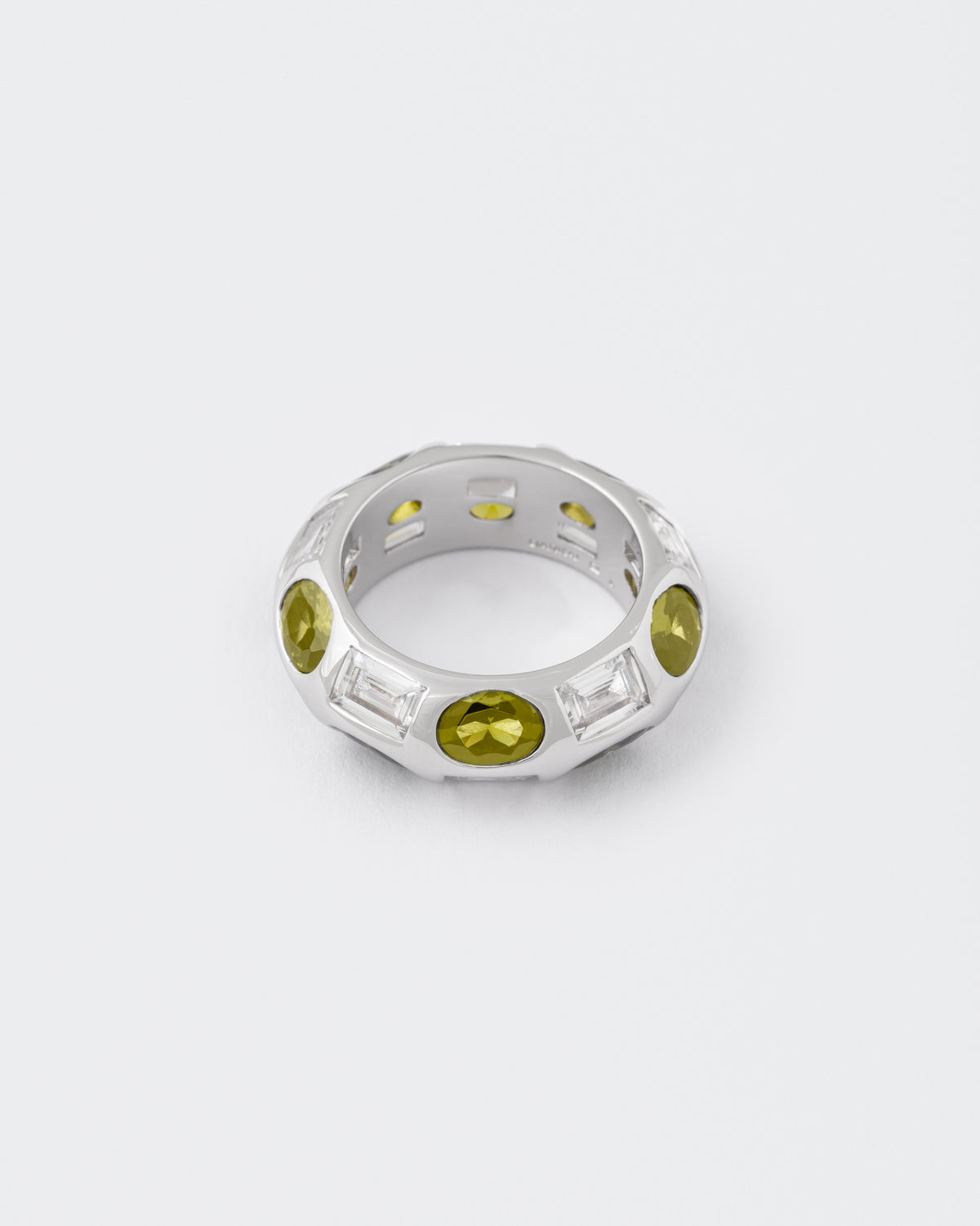 DARKAI Peridot Stones Ring Detail Picture