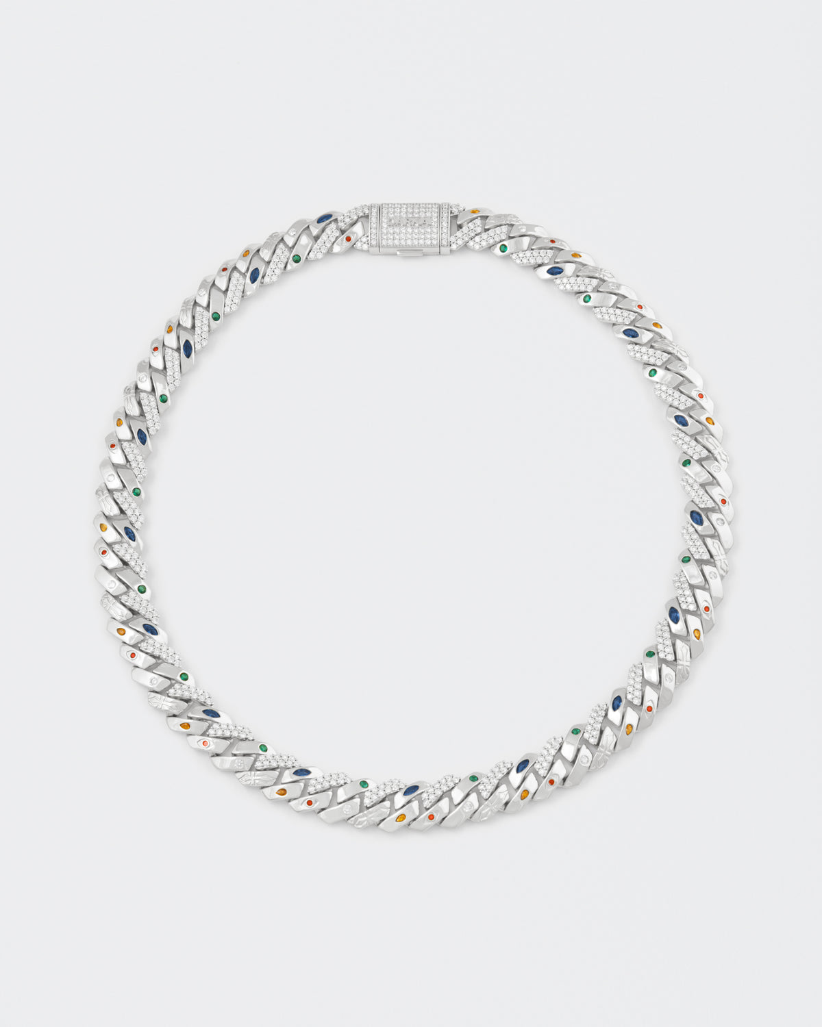 DARKAI Exo Prong Pave Necklace