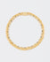 Exo Gold Prong Pavé Necklace