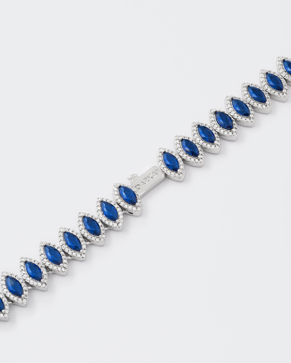 DARKAI Tennis Marquise Burma Bracelet Detail Picture