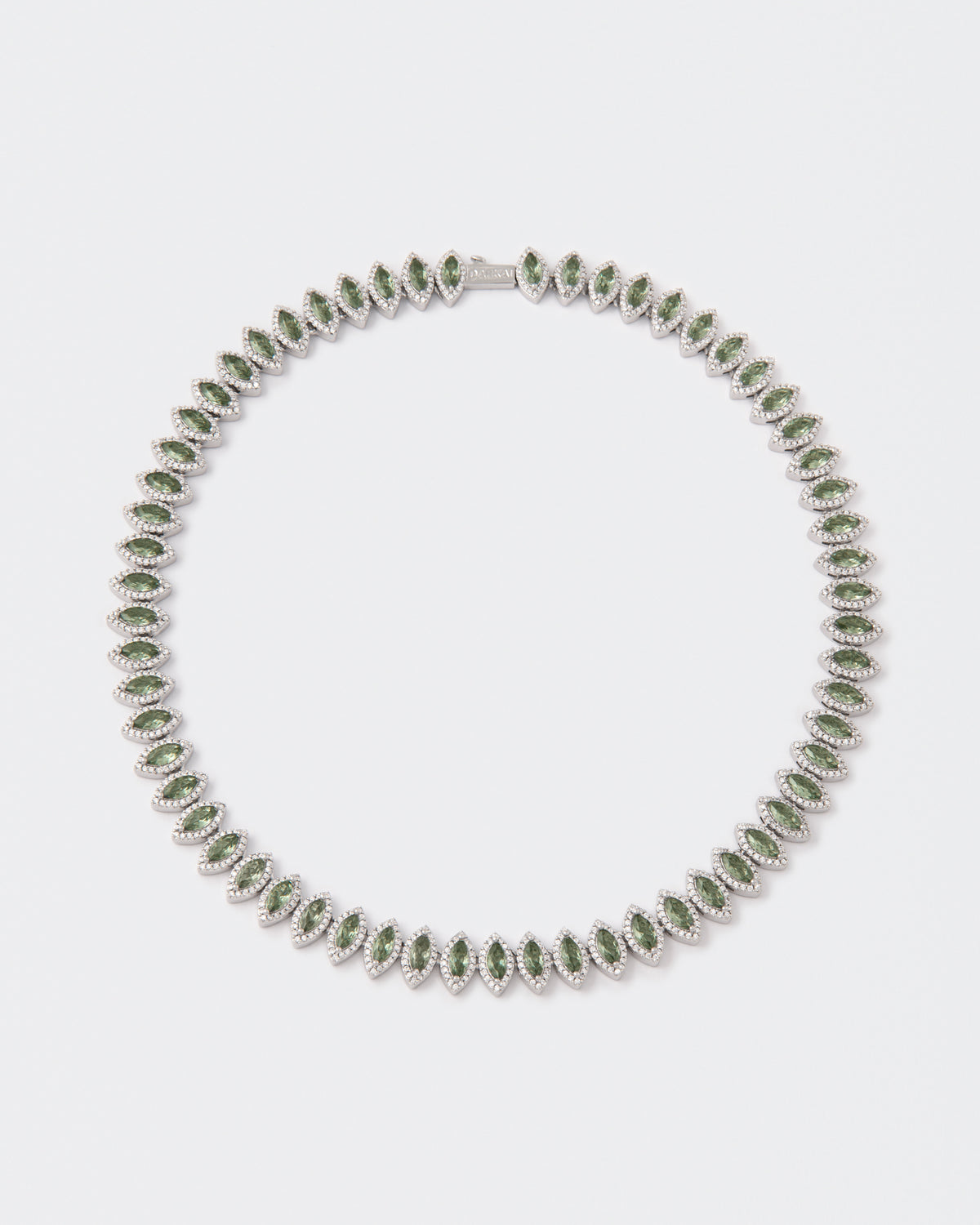 DARKAI Tennis Marquise Tourmaline Necklace Main Picture