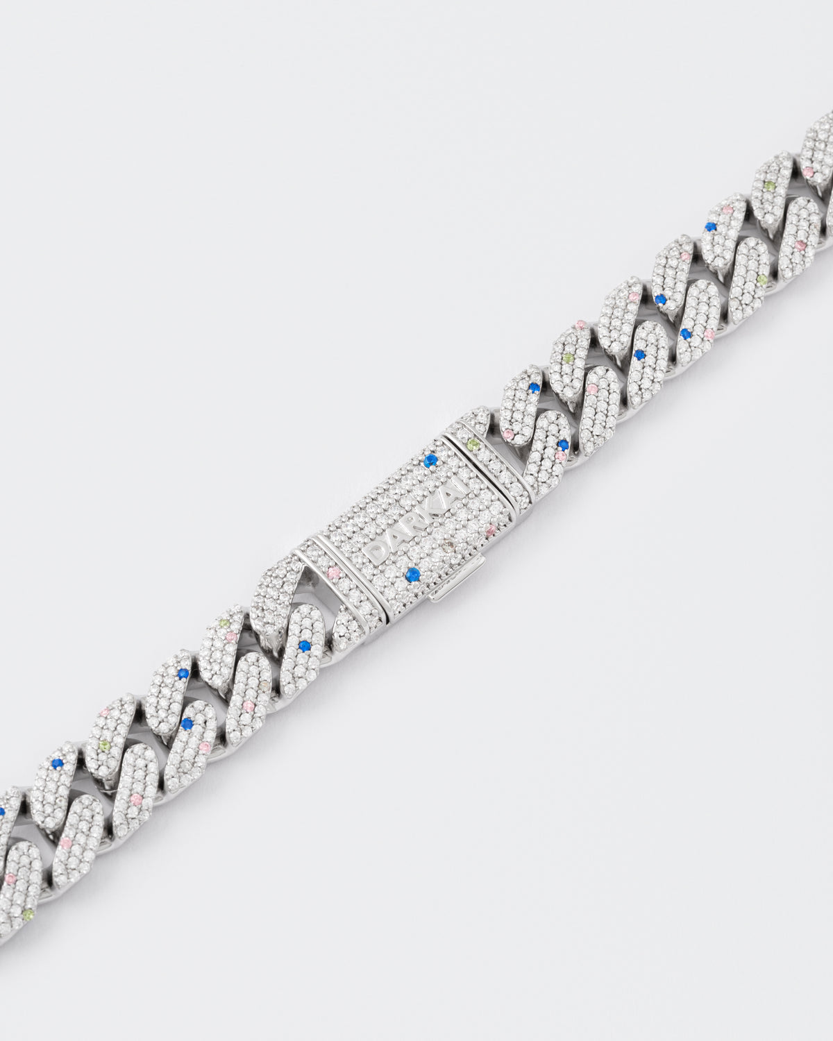 DARKAI Cuban Pavé Sprinkles Bracelet Detail Picture