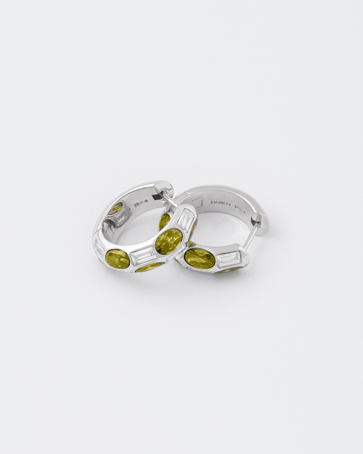 DARKAI Peridot Stones Earrings Detail Picture