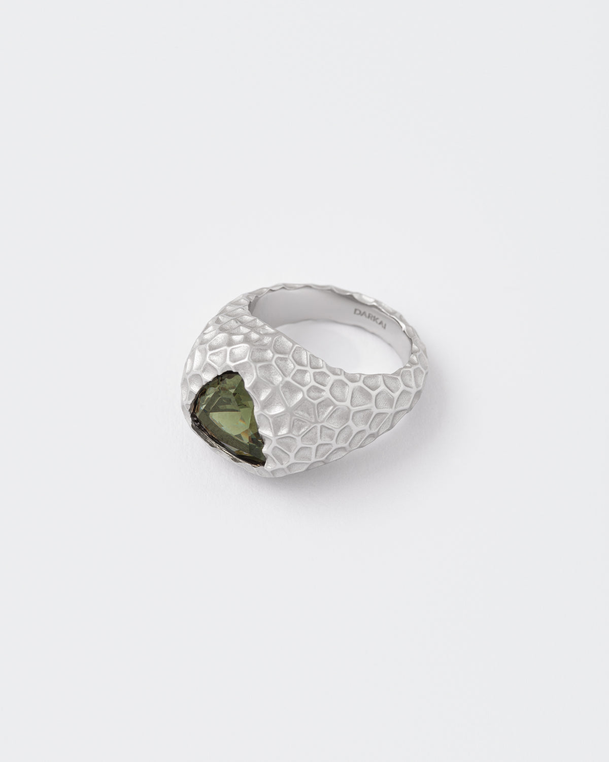 DARKAI Trillion Tourmaline Ring Detail Picture
