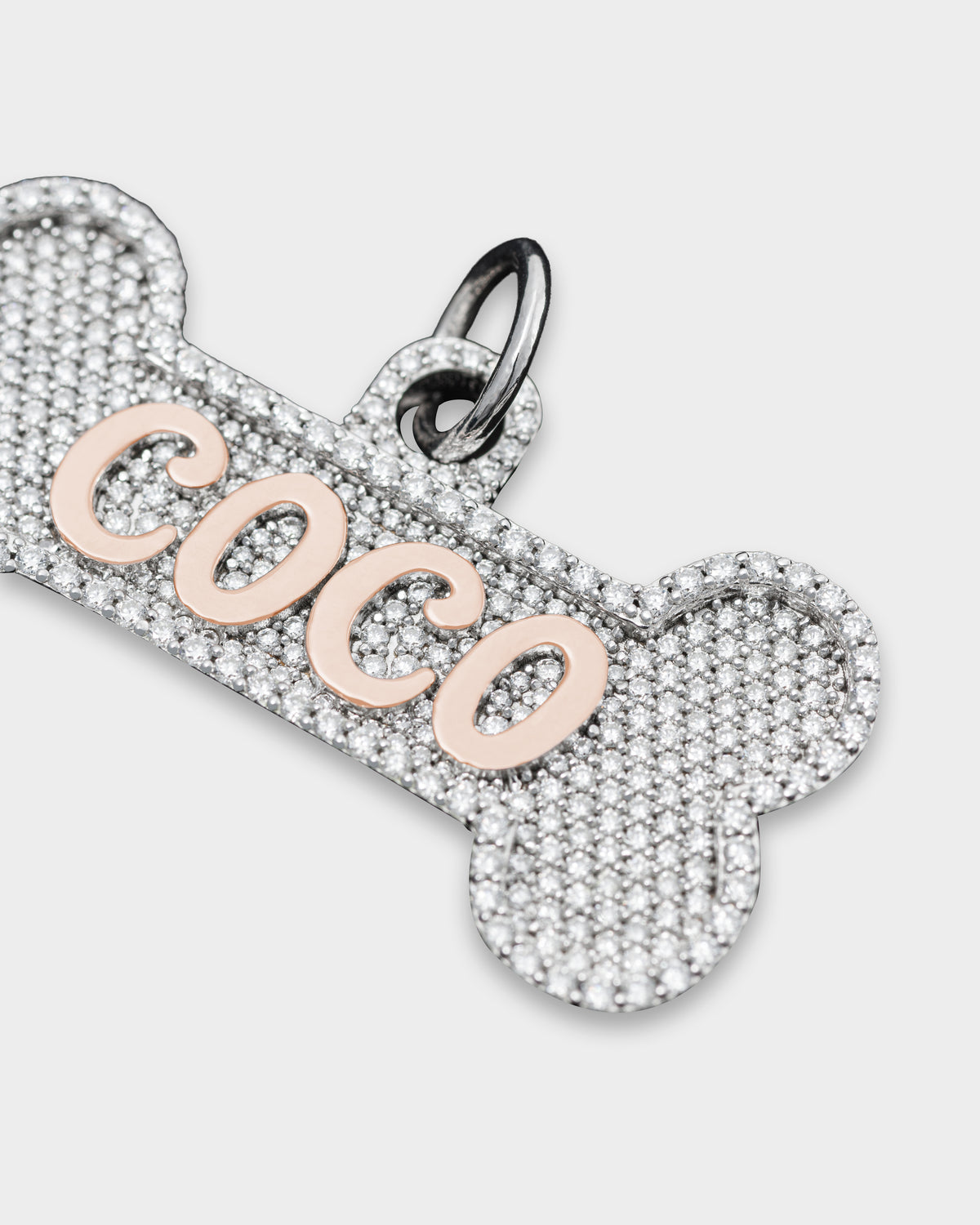 DARKAI Fine Puppy Tag Pendant Front